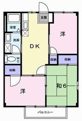 オートハイツIIの物件間取画像